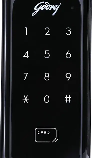 Godrej Advantis Rimtronic RF Digital Rim Lock – Black