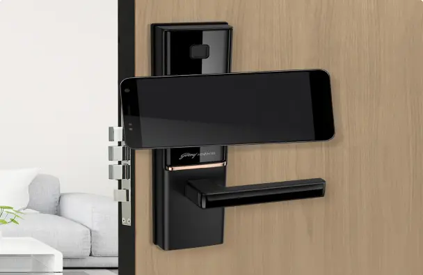 Godrej Advantis GSL D1 7 in 1 Smart Digital Door Lock – Black