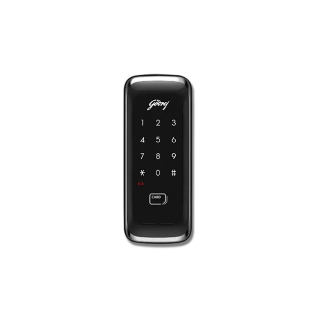 Godrej Advantis Rimtronic Verti Digital Rim Lock – Black